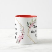 世界で最も偉大なMOMフローラ・マザーズ・デー マグカップ (中央)