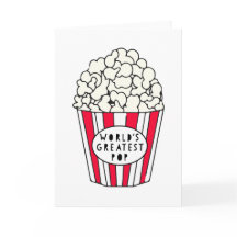 世界で最も偉大ポップ・アートのな – 父の日のカード