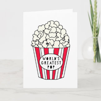 世界で最も偉大ポップ・アートのな – 父の日のカード カード