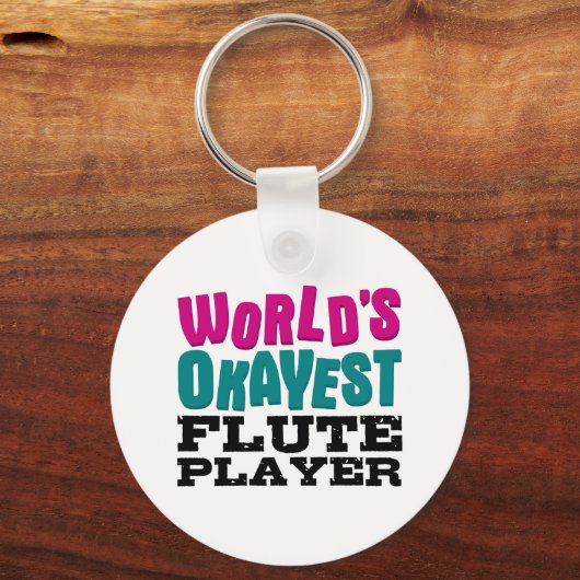 世界で最も古いフルート奏者 キーホルダー (正面)