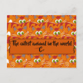 世界で最も可愛い動物 ポストカード (正面)