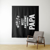 世界で最も多いパ素晴らしパの父親の贈り物 タペストリー (インサイチュ)