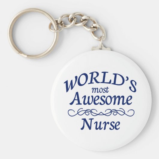 世界で最も多い素晴らしナース キーホルダー (正面)