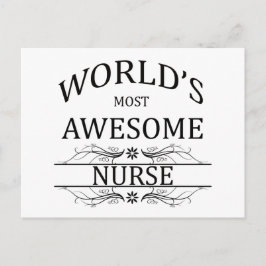 世界で最も多い素晴らしナース ポストカード