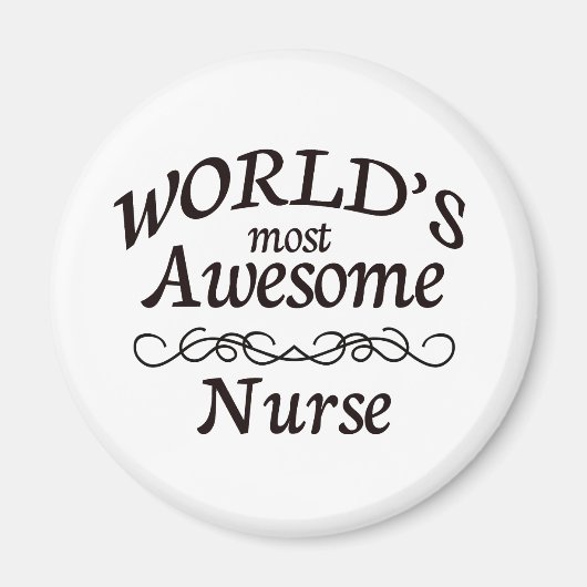 世界で最も多い素晴らしナース マグネット (正面)