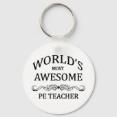 世界で最も多い素晴らしPE先生 キーホルダー (正面)