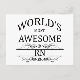 世界で最も多い素晴らしRN ポストカード