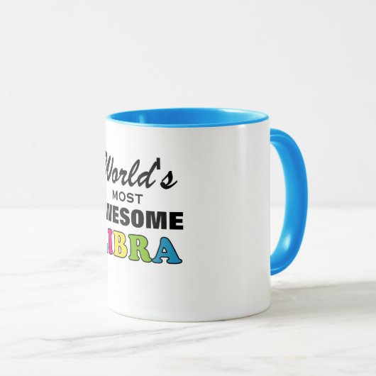 世界で最も多素晴らしい天秤座コーヒーマグ マグカップ (正面右)