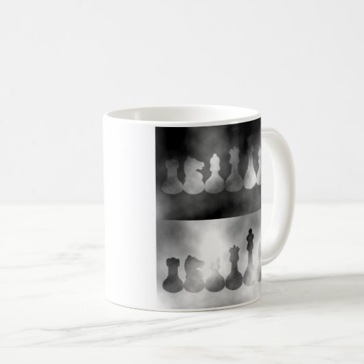 世界で最も大きい明度の錯覚のコーヒー・マグ コーヒーマグカップ (正面右)