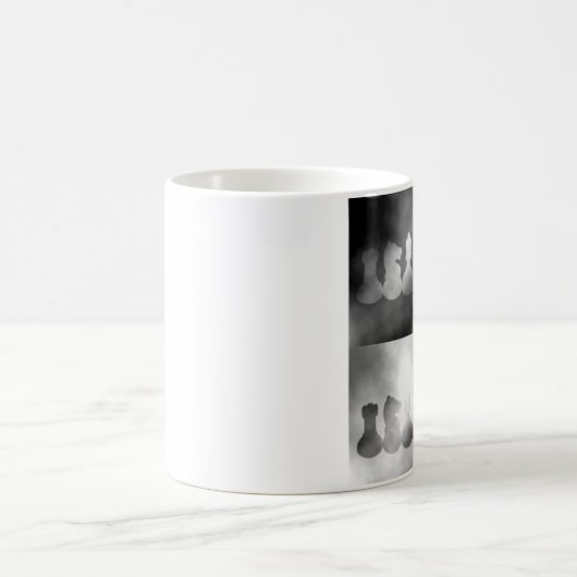 世界で最も大きい明度の錯覚のコーヒー・マグ コーヒーマグカップ (中央)