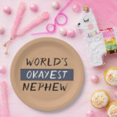 世界で最も大きなおもしろい甥 ペーパープレート (パーティー)