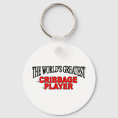 世界で最も大きなクリベッジ選手 キーホルダー (正面)