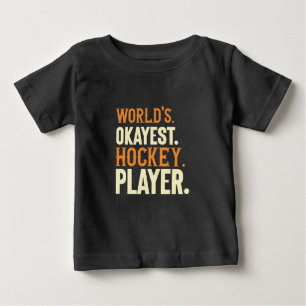 世界で最も大きなホッケー選手 ベビーTシャツ