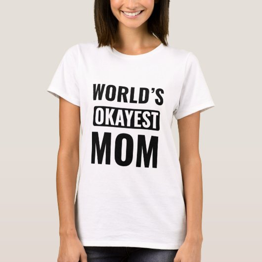 世界で最も大きなママTシャツ Tシャツ (正面)