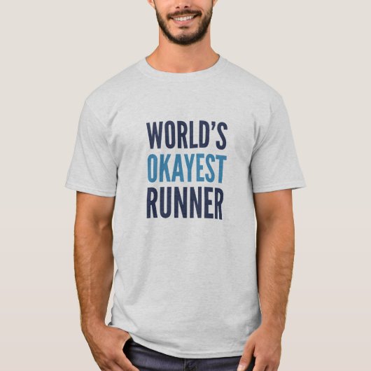 世界で最も大きなランナー Tシャツ (正面)