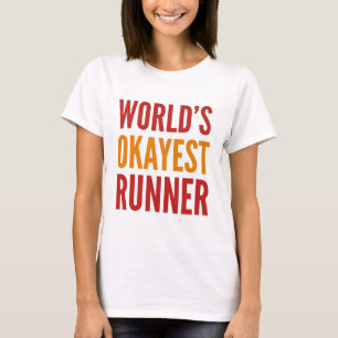 世界で最も大きなランナー Tシャツ