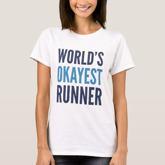世界で最も大きなランナー Tシャツ (正面)