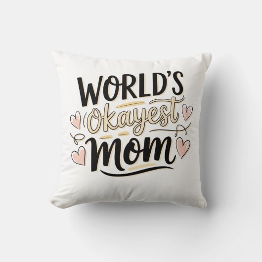 世界で最も大きな母親 クッション (正面)