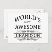 世界で最も大きな素晴らし孫 ポストカード (正面/裏面)