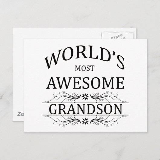 世界で最も大きな素晴らし孫 ポストカード (正面/裏面)