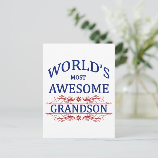 世界で最も大きな素晴らし孫 ポストカード (スタンド正面)