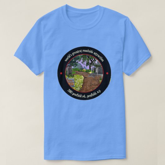 世界で最も大きな道端のアトラクション Tシャツ (デザイン正面)
