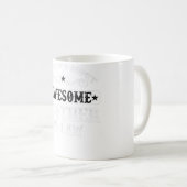 世界で最も大き素晴らしい義理の贈り物 コーヒーマグカップ (正面右)