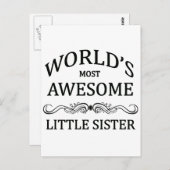 世界で最も小さい素晴らし妹 ポストカード (正面/裏面)