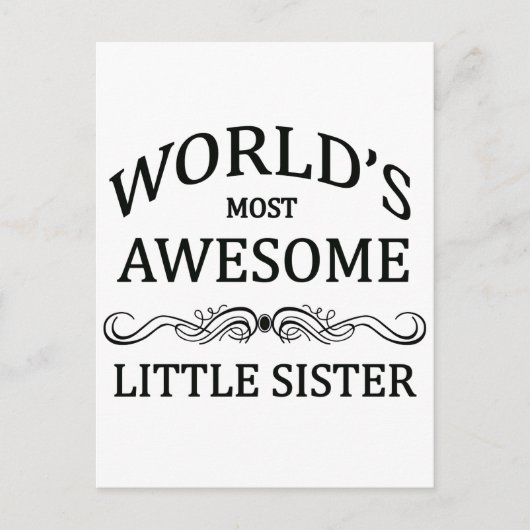 世界で最も小さい素晴らし妹 ポストカード (正面)