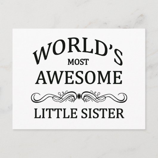 世界で最も小さい素晴らし妹 ポストカード (正面)
