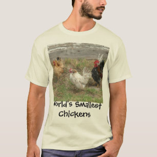 世界で最も小さい鶏 Tシャツ