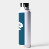 世界で最も平均的なサーファー ウォーターボトル (左面)