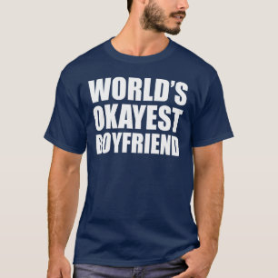 世界で最も幸せなボーイフレンド Tシャツ