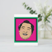 世界で最も幸せな力士 ポストカード (スタンド正面)