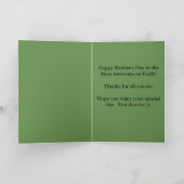 世界で最も幸せな母素晴らしの日！ カード (内部)