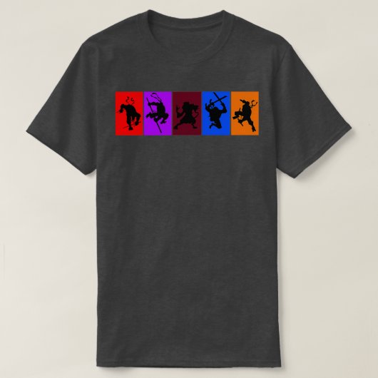 世界で最も恐ろしい戦いチーム Tシャツ (デザイン正面)