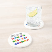 世界で最も恵まれた最高の贈り物として知られる コースター (側面)