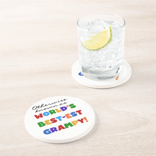 世界で最も恵まれた最高の贈り物として知られる コースター (側面)