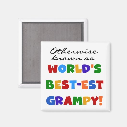 世界で最も恵まれた最高の贈り物として知られる マグネット (正面/裏面)