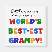 世界で最も恵まれた最高の贈り物として知られる マグネット (正面)