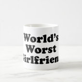 世界で最も悪いガールフレンド コーヒーマグカップ (中央)