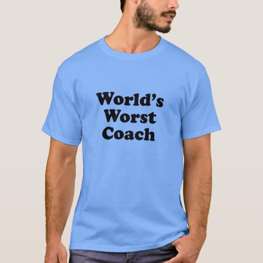 世界で最も悪いコーチ Tシャツ (正面)
