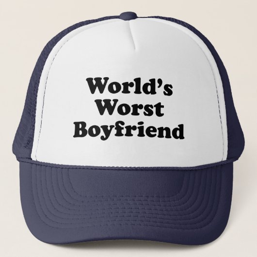 世界で最も悪いボーイフレンド キャップ (正面)