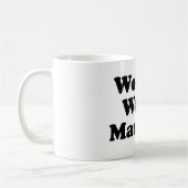 世界で最も悪いマネージャー コーヒーマグカップ (左)