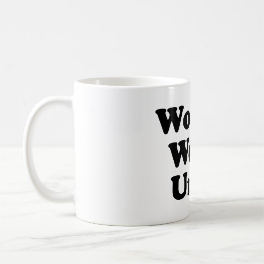 世界で最も悪い叔父さん コーヒーマグカップ (左)