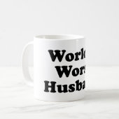 世界で最も悪い夫 コーヒーマグカップ (正面左)