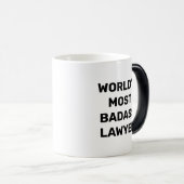世界で最も悪い弁護士コーヒーマグ モーフィングマグカップ (正面右)