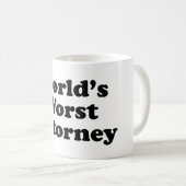 世界で最も悪い弁護士 コーヒーマグカップ (正面右)