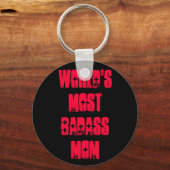 世界で最も悪い母親 キーホルダー (正面)