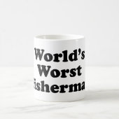 世界で最も悪い漁師 コーヒーマグカップ (中央)